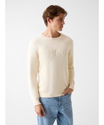 Guess | Long Sleeves Crew Neck 3D GUESS Logo Sweater ニット (ニット/セーター)