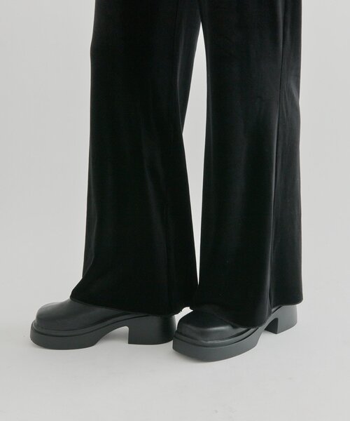 mystic（ミスティック）の「スクエアサボ（サンダル・レディース・ブラック・37/35/39）」の3枚目の写真