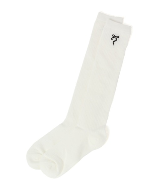 GLOBAL WORK(グローバルワーク)の「消臭ハイソックス/576999(ソックス/靴下・キッズ・ブラック系1/ホワイト系2/ブラック系3/ホワイト/サックスブルー/ブラック系6・LARGE/X-LARGE)」の2枚目の写真