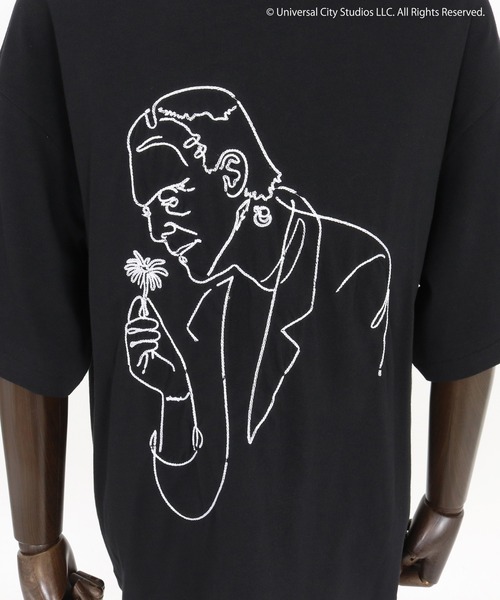 ADAM PATEK(アダムパテック)の「【ADAMPATEK/アダムパテック】Frankenstein flower stitch T ステッチTee(Tシャツ/カットソー・メンズ・ホワイト/ブラック・2/1)」の8枚目の写真