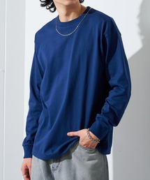 【Cross&Stitch】USAコットン 8.1oz ヘビーウェイト ロングスリーブTシャツ ロンT 厚手 マグナムウェイト アメリカンコットン100% UCL-951