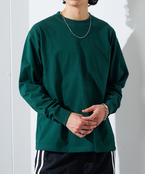 セール】【Cross＆Stitch】USAコットン 8.1oz ヘビーウェイト ロング