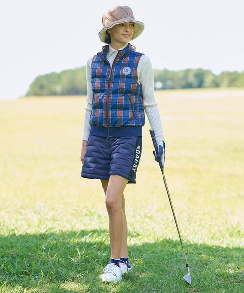 adabat(アダバット)の「【ADABAT NAVY】タータンチェック中綿ベスト(その他アウター・レディース・ネイビー系1・42/40/38)」の17枚目の写真