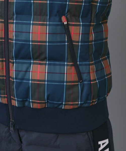 adabat(アダバット)の「【ADABAT NAVY】タータンチェック中綿ベスト(その他アウター・レディース・ネイビー系1・42/40/38)」の10枚目の写真