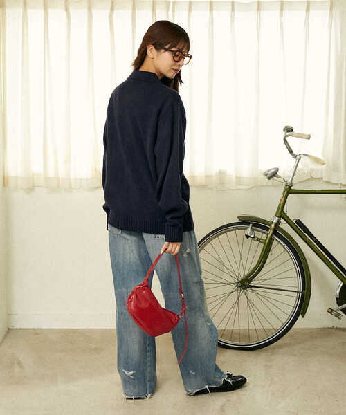 U.S. POLO ASSN.（ユーエスポロアッスン）の「U.S. POLO ASSN./ユーエスポロアッスン 別注 POLO KNIT CARDIGAN/ポロニットカーディガン(限定展開)（カーディガン/ボレロ・メンズ・ネイビー/ブラック/チャコールグレー/グレー・LARGE/MEDIUM/SMALL）」の20枚目の写真