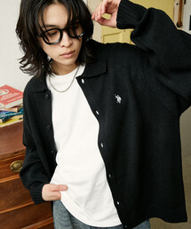 U.S. POLO ASSN.（ユーエスポロアッスン）の「U.S. POLO ASSN./ユーエスポロアッスン 別注 POLO KNIT CARDIGAN/ポロニットカーディガン(限定展開)（カーディガン/ボレロ）」