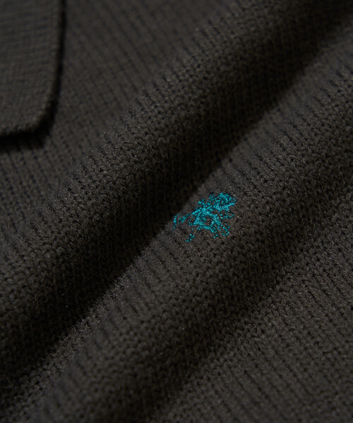 U.S. POLO ASSN.（ユーエスポロアッスン）の「U.S. POLO ASSN./ユーエスポロアッスン 別注 POLO KNIT CARDIGAN/ポロニットカーディガン(限定展開)（カーディガン/ボレロ・メンズ・ネイビー/ブラック/チャコールグレー/グレー・LARGE/MEDIUM/SMALL）」の9枚目の写真