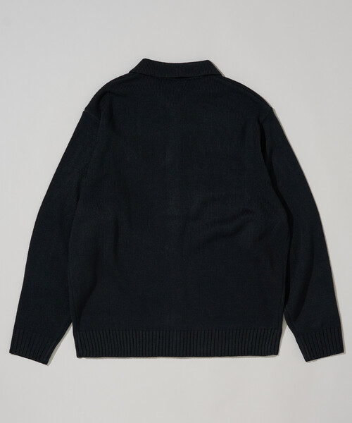 U.S. POLO ASSN.（ユーエスポロアッスン）の「U.S. POLO ASSN./ユーエスポロアッスン 別注 POLO KNIT CARDIGAN/ポロニットカーディガン(限定展開)（カーディガン/ボレロ・メンズ・ネイビー/ブラック/チャコールグレー/グレー・LARGE/MEDIUM/SMALL）」の11枚目の写真