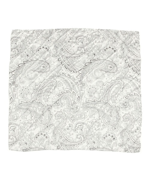 niko and...（ニコアンド）の「オリジナル大判アソートスカーフ（ストール/ショール・レディース・オフホワイト/ブラウン/キャメル/ネイビー・0）」の15枚目の写真