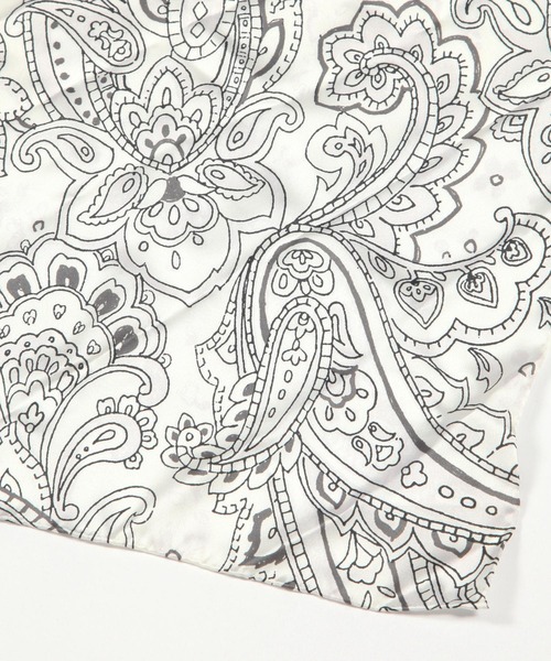 niko and...（ニコアンド）の「オリジナル大判アソートスカーフ（ストール/ショール・レディース・オフホワイト/ブラウン/キャメル/ネイビー・0）」の18枚目の写真