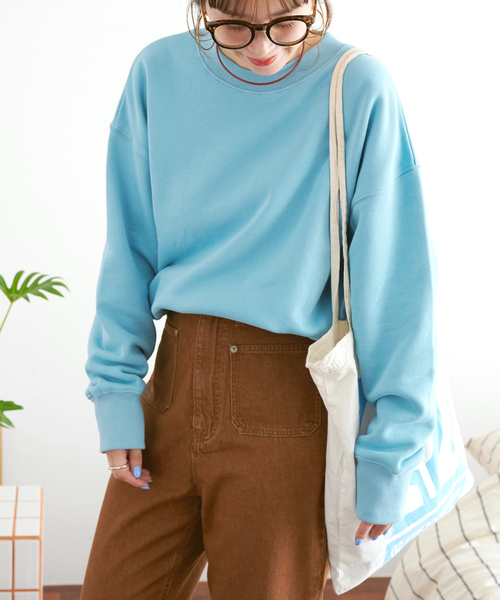 ZOZO限定】ウォッシャブル / ビッグスウェット（Tシャツ