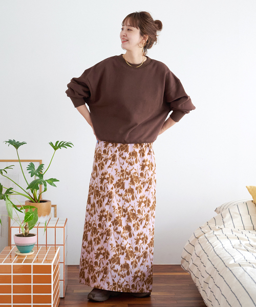B.C STOCK(ベーセーストック)の「【ZOZO限定】ウォッシャブル / ビッグスウェット(Tシャツ/カットソー・レディース・ホワイト/ブラウン/パープル系その他/カーキ/ライトブルー/イエロー系その他・FREE)」の17枚目の写真