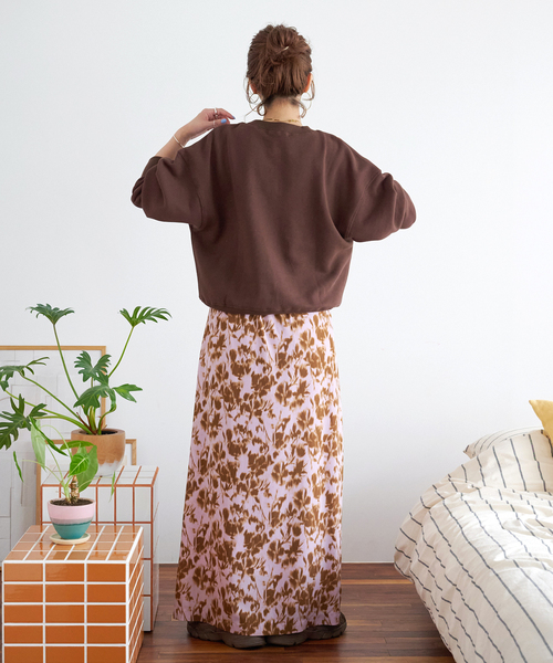B.C STOCK(ベーセーストック)の「【ZOZO限定】ウォッシャブル / ビッグスウェット(Tシャツ/カットソー・レディース・ホワイト/ブラウン/パープル系その他/カーキ/ライトブルー/イエロー系その他・FREE)」の19枚目の写真