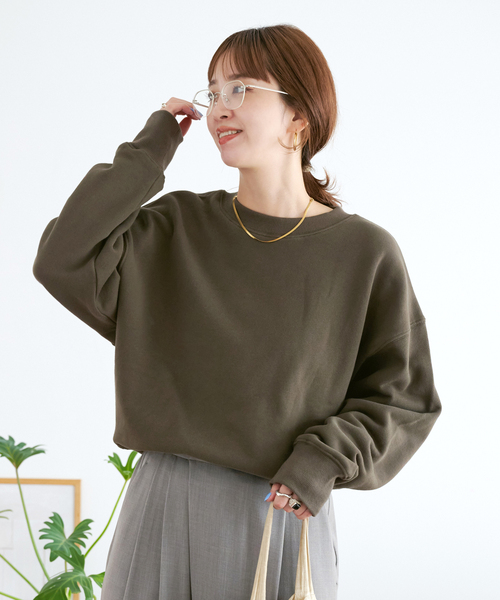 ZOZO限定】ウォッシャブル / ビッグスウェット（Tシャツ/カットソー