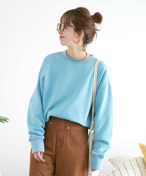 ZOZO限定】ウォッシャブル / ビッグスウェット（Tシャツ