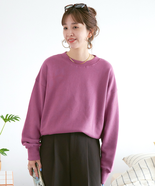 ZOZO限定】ウォッシャブル / ビッグスウェット（Tシャツ