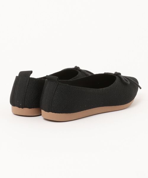 LUGG NAGG(ラグナグ)の「【addottona】【柔らかフィット】シーズンレスニットカッターパンプス【軽量】(バレエシューズ・レディース・ブラック/ピンク/アイボリー/グリーン・S/XL/LL/L/M)」の5枚目の写真
