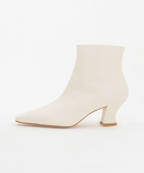 UNITED ARROWS（ユナイテッドアローズ）の「レザー ショートブーツ（ブーツ・レディース・オフホワイト/ブラック・38/35/36/37/35h/36h/37h）」の14枚目の写真