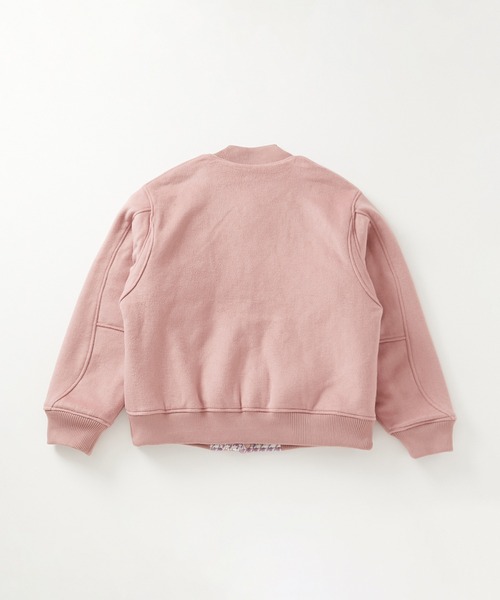 FAF（フェイク アス フラワーズ）の「FAF Logo Team Jacket（スタジャン・メンズ・ブラック/ピンク/カーキ・1/2）」の7枚目の写真