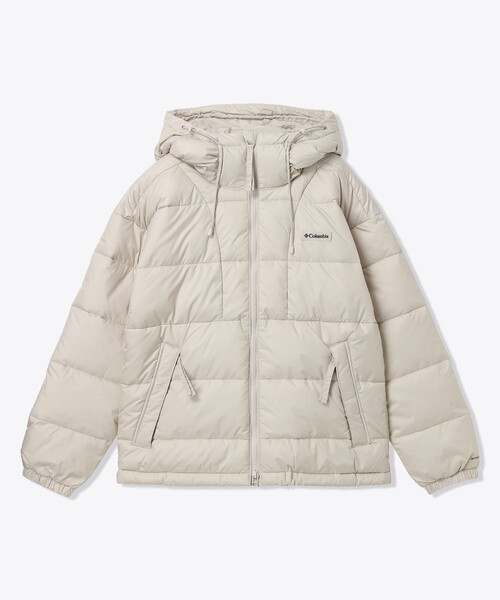 Columbia（コロンビア）の「撥水 防寒 Columbia／ウィメンズ パイクレイクIII フーデッド ジャケット／コロンビア（その他アウター・レディース・ストーン/ブラック/ブルー・L/M/S/XL）」の2枚目の写真