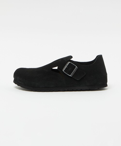 BIRKENSTOCK(ビルケンシュトック)の「<BIRKENSTOCK>ロンドン スエード サンダル(サンダル・メンズ・ブラック・40/43/42/41)」の1枚目の写真