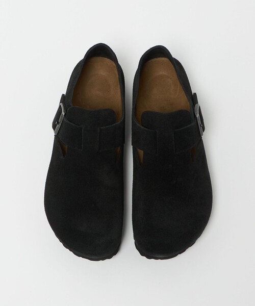 BIRKENSTOCK(ビルケンシュトック)の「<BIRKENSTOCK>ロンドン スエード サンダル(サンダル・メンズ・ブラック・40/43/42/41)」の4枚目の写真