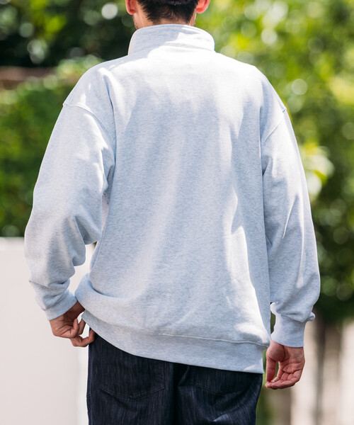 セール】HEAVY WEIGHT HALF ZIP SWT 13oz/ヘビーウェイト ハーフジップ