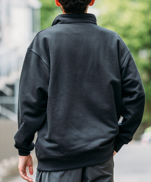 セール】HEAVY WEIGHT HALF ZIP SWT 13oz/ヘビーウェイト ハーフジップ