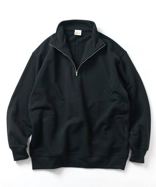 セール】HEAVY WEIGHT HALF ZIP SWT 13oz/ヘビーウェイト ハーフジップ