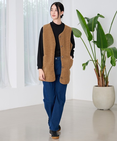 セール】リバーシブル ボアベスト（ベスト）｜Arnold Palmer