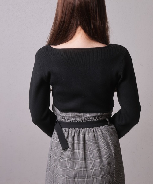セール】コルセットチェックトップス（その他トップス）｜LIPSERVICE