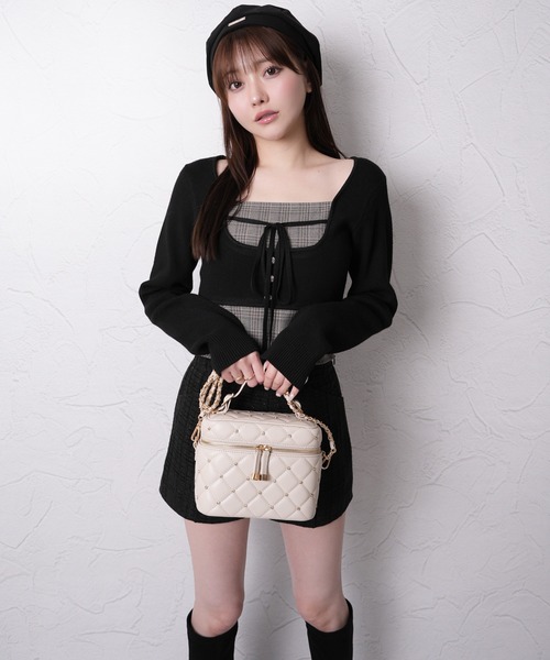 セール】コルセットチェックトップス（その他トップス）｜LIPSERVICE