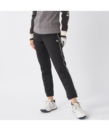 FILA GOLF フィラゴルフ ゴルフウェア ワンポイント ロゴ サイドライン入り ストレッチ 防風 軽量 裏メッシュ ライトボンディングロングパンツ