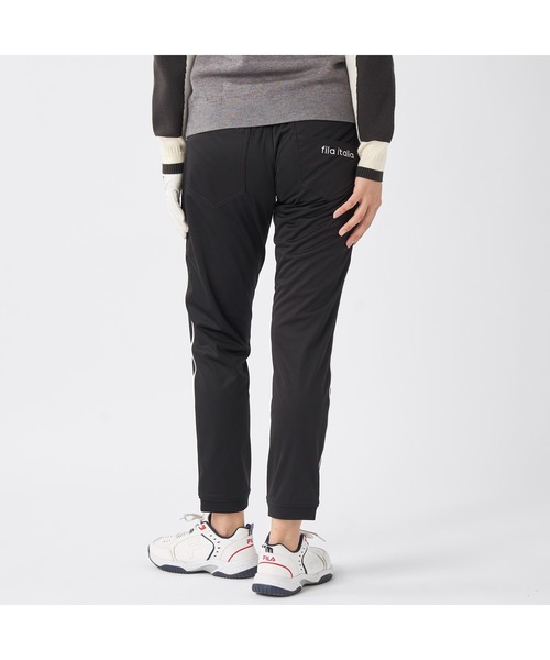 FILA GOLF(フィラゴルフ )の「FILA GOLF フィラゴルフ ゴルフウェア ワンポイント ロゴ サイドライン入り ストレッチ 防風 軽量 裏メッシュ ライトボンディングロングパンツ(その他パンツ・レディース・ベージュ/ホワイト/ブラック・LL/L/M)」の15枚目の写真