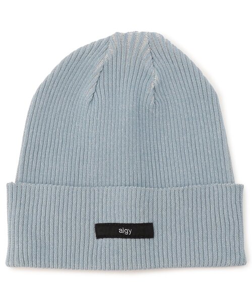 algy（アルジー）の「ピグメントライクニット帽（ニットキャップ/ビーニー・キッズ・ブラック/サックスブルー・FREE）」の12枚目の写真