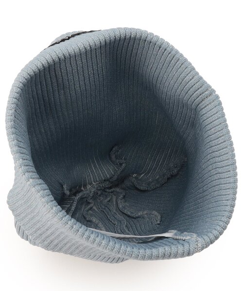 algy（アルジー）の「ピグメントライクニット帽（ニットキャップ/ビーニー・キッズ・ブラック/サックスブルー・FREE）」の17枚目の写真