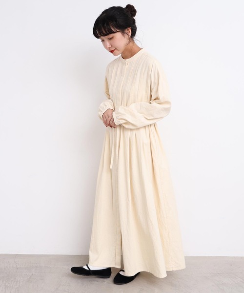 l'atelier du savon | 花壇のおはな レンガプリントワンピース l