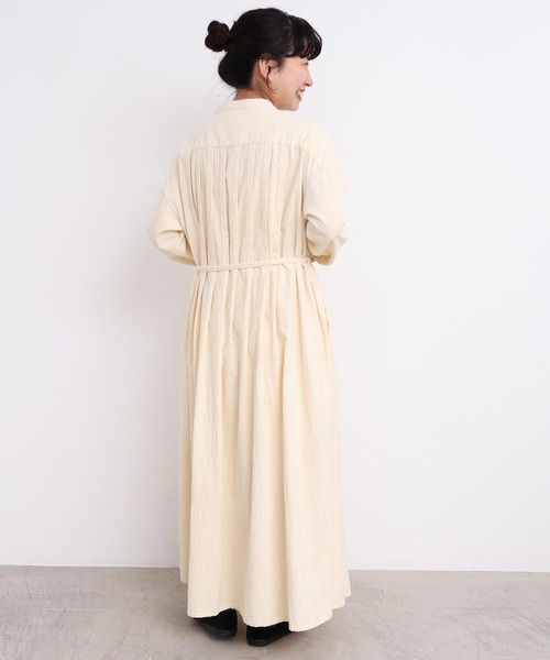 アトリエgg秋の図書館ワンピース ワンピース クララ】お色展開：グレー