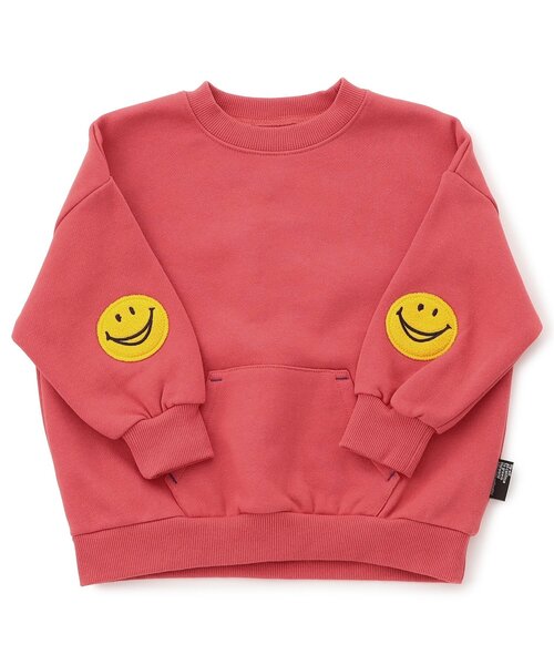 BREEZE(ブリーズ)の「【裏起毛】あったかイロイロパッチトレーナー(スウェット・キッズ・レッド/ブラック/レインボー/ブラウン・100/90/80/140/130/120/110)」の22枚目の写真