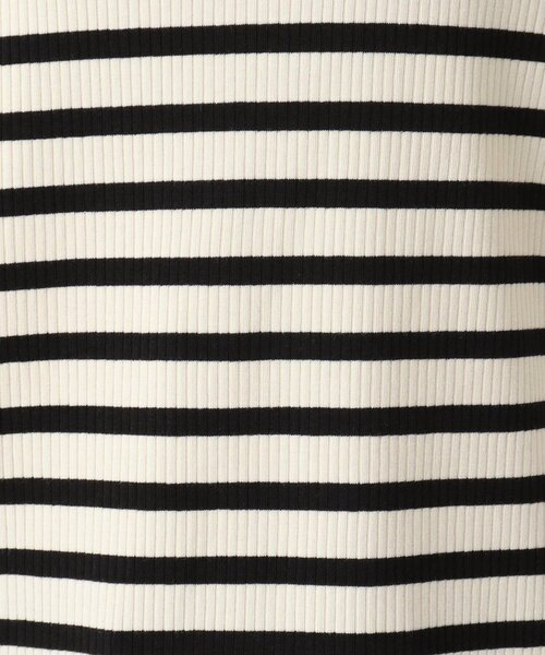 one'sterrace(ワンズテラス)の「リブタートルネック メロープルオーバー(Tシャツ/カットソー・レディース・ブラック系8/アイボリー系8・02)」の12枚目の写真