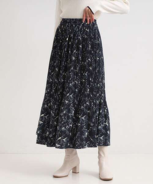 DRESKIP(ドレスキップ)の「【セットアップ可】大人上品な アソートプリーツスカート(スカート・レディース・ブラック/ブラック系5/ネイビー系5/グリーン系/アイボリー系6・00)」の5枚目の写真