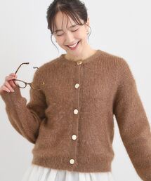 DRESKIP | シャギークルーカーディガン(カーディガン/ボレロ)