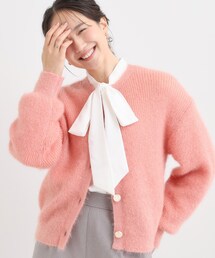 DRESKIP | 【S-LL】ふわふわシャギー 大人レディなカーディガン(カーディガン/ボレロ)