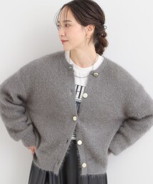 DRESKIP | 【S-LL】ふわふわシャギー 大人レディなカーディガン(カーディガン/ボレロ)