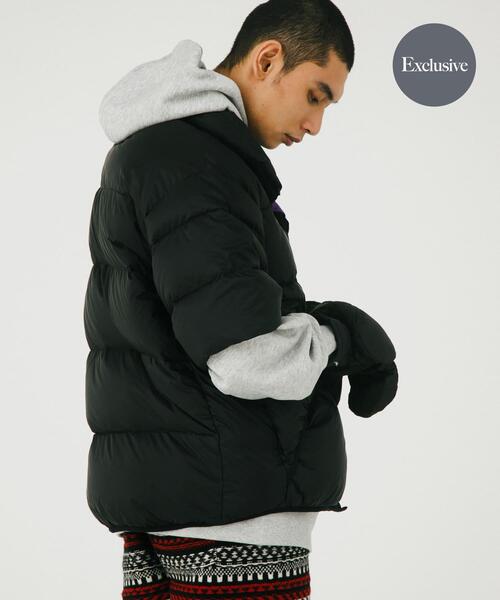 別注』TAION×EKAL ハーフスリーブダウンジャケット（ダウンジャケット