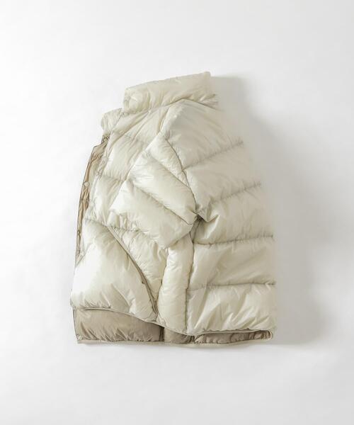 TAION（タイオン）の「『別注』TAION×EKAL　ハーフスリーブダウンジャケット（ダウンジャケット/コート・メンズ・グレー/ブラック・MEDIUM/LARGE）」の21枚目の写真