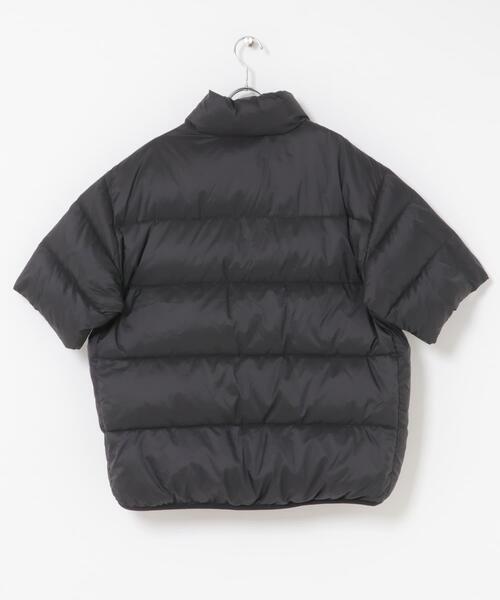 TAION（タイオン）の「『別注』TAION×EKAL　ハーフスリーブダウンジャケット（ダウンジャケット/コート・メンズ・グレー/ブラック・MEDIUM/LARGE）」の16枚目の写真