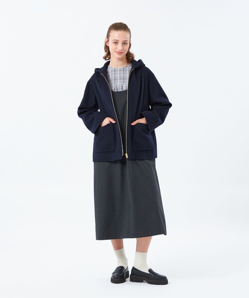 ショートビーバーフードコート(その他アウター)|MACKINTOSH ショートビーバーフードコート(その他アウター)|MACKINTOSH