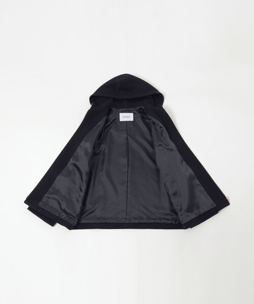 MACKINTOSH PHILOSOPHY(マッキントッシュ フィロソフィー)の「ショートビーバーフードコート(その他アウター・レディース・チャコールグレー/ダークネイビー/ベージュ・36/38)」の8枚目の写真