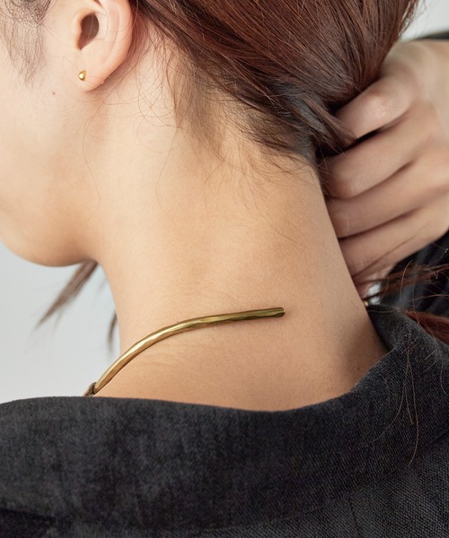 crescioni/クレッシオーニ kiva bracelet ラティーゴレザー チョーカー